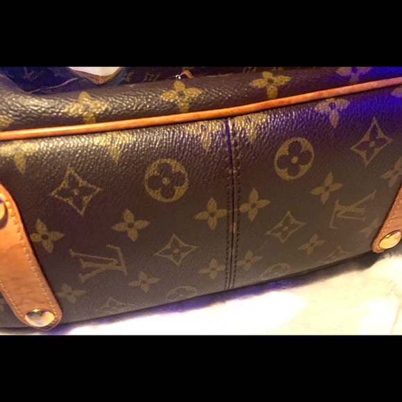 Mint Louis Vuitton GM Galleria shoulder bag brass hardware leather - Picture 3 of 6